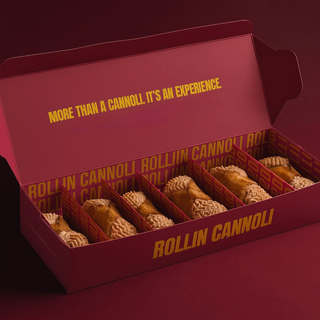 Assorted Cannoli Gift Box of 12
